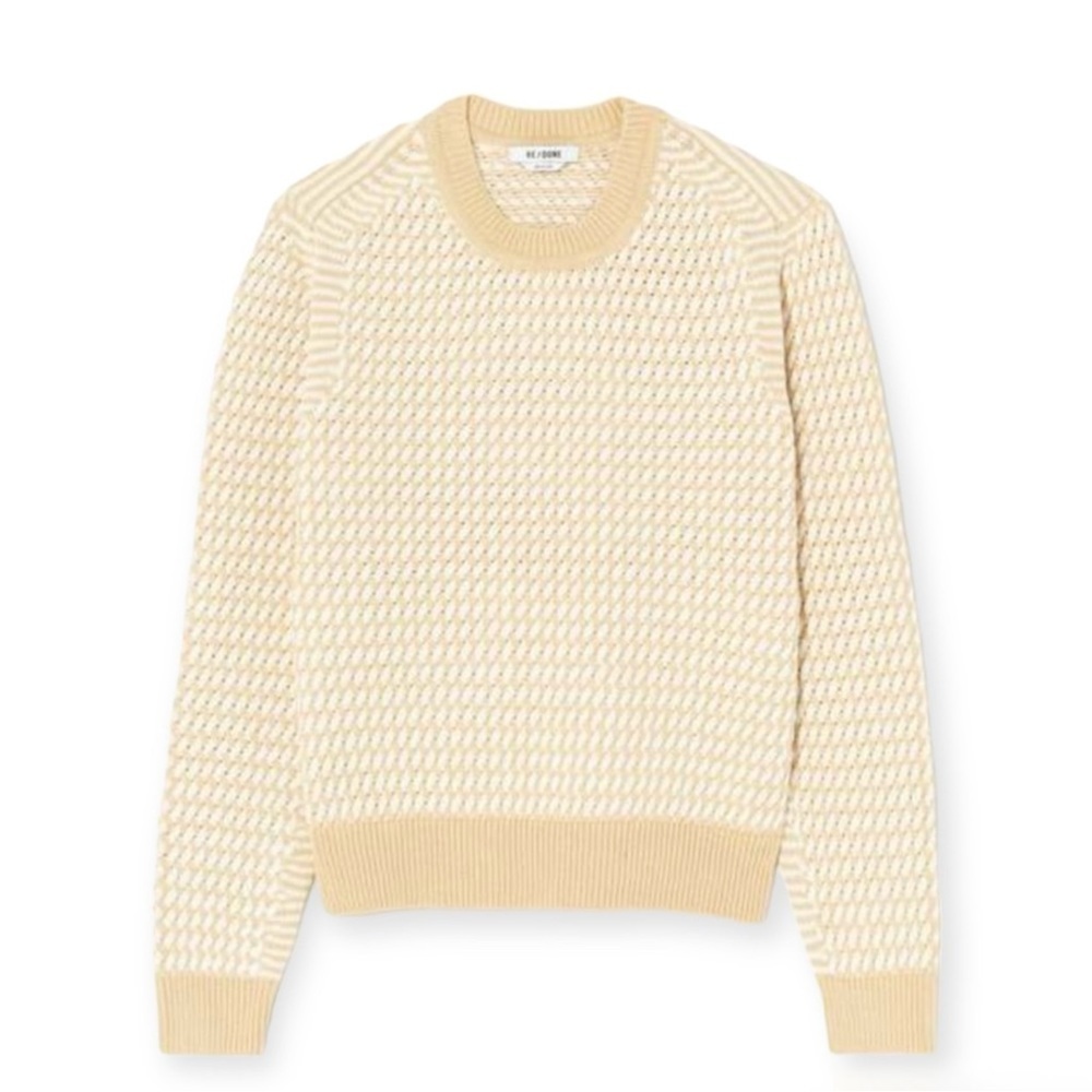 RE/DONE 50’s Cotton Crewneck Sweater - NWT